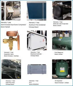 Factory Hot Sales Air Cooled Industrial Water Chiller Air Cooler Chiller Commercial Chiller For Manufacturing Plant