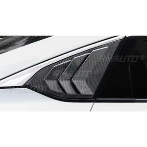 Para Honda INSPIRE 2019-2022, kit de embellecedores de ventana trasera triangular tipo aleta de tiburón, embellecedor de ventana de ventilación lateral trasera, modificación de cubierta. - Product Image 5