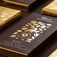 Boîtes cadeaux personnalisées pour Noël et Pâques en chocolat, logo en estampage à chaud pour l'emballage de bonbons et de chocolat avec un design élégant en papier
