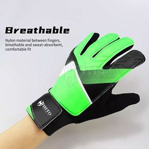 Gants de gardien de but de football à double paume Meilleures ventes Gants de gardien de but de football en cuir Nouveau stock - Product Image 4