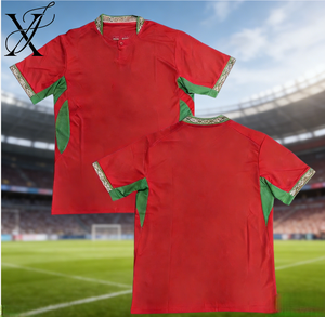 Kaos Final Piala Negara-Negara Afrika 2026, Kaos Sepak Bola Maroko, Kaos Kandang, Kaos Sepak Bola Grosir Kustom - Product Image 1