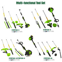 Fabricant et fournisseur de Yongkang, ensemble d'outils de jardin multi-usages 4 en 1, taille-haies, scie à perche, taille-bordures, débroussailleuse
