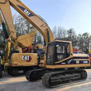 Excavatrice d'occasion CAT 320B 320BL, excavatrice sur chenilles Caterpillar d'origine, CAT 320B 320BL en excellent état, en vente - Product Image 5