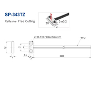 Sonde optique et commutateur à fibre optique - Micro capteur optique avec support de plaque pour la détection de niveau de liquide et sonde amplificateur