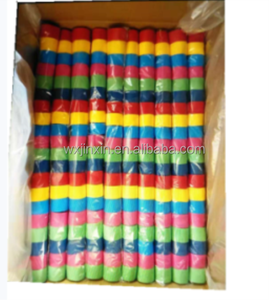 Confettis en papier prédécoupés de haute qualité de la marque JINXIN, 1,5x10m, mélange/couleur unie, écologiques, décoration de Noël et de fêtes - Product Image 6