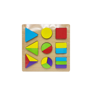 Vorschule Montessori kreative Holz Lernspiel zeug für Kinder Natur Holz <span class=keywords><strong>Puzzle</strong></span> Peg <span class=keywords><strong>Puzzle</strong></span> - Product Image 5