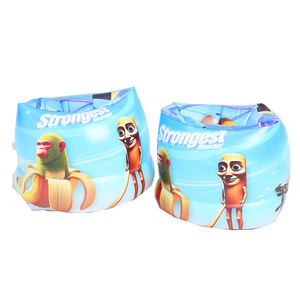 Children Swimming Arm <b>Floats</b> <b>Inflatable</b> Buoyancy Water Sleeve For Kids And Adults PVC Material With Abstract Art Design - Product Image 5