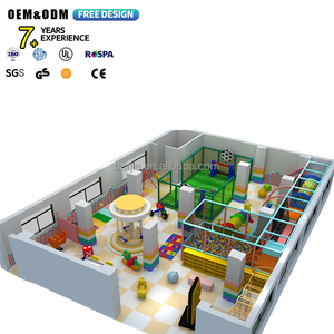 Premium Indoor Playground Soft Play Equipment <b>Set</b> for Kids Commercial Children's Playground with Naughty Castle and Slide - Product Image 1