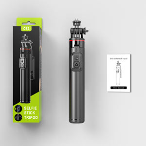 Nuevo C13 1,32 M Botón Portátil Extensible Inalámbrico Selfie Stick <span class=keywords><strong>Insta</strong></span> <span class=keywords><strong>360</strong></span> Selfie Stick para Tripolis - Product Image 5