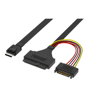 Conjunto de Cables UL20744 PCIE5.0 30AWG*2C+34AWG*2D SUS301 <span class=keywords><strong>3</strong></span>/4H MCIO 4X y MCIO 8X para Aplicaciones Electrónicas STR - Product Image 6