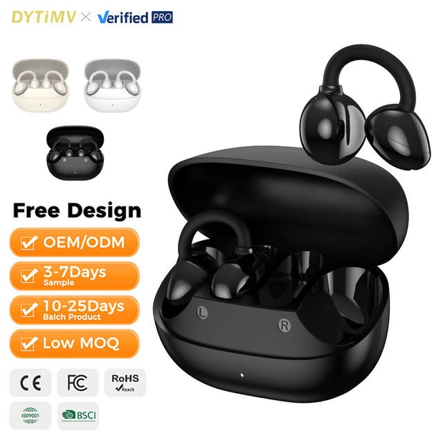 OWS Air Conduction bluetooth Wireless Earphones OEM New Custom Headset TWS Earphone Headphones for Sport