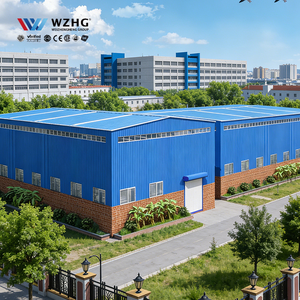 Structure d'entrepôt/atelier en acier haute résistance fiable, résistante aux tremblements de terre, préfabriquée, certifiée ISO9001 - Product Image 1