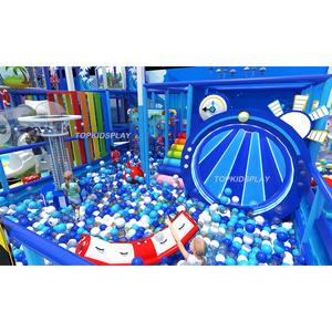 Parco giochi professionale per bambini al coperto parco divertimenti personalizzato altri campi da gioco con scivoli - Product Image 5
