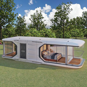 Casa Cápsula Espacial Pré-fabricada de Aço Destacável Moderna de Luxo, de Alta Qualidade, com Controle por Voz Inteligente e Instalação Rápida para Hotéis - Product Image 5