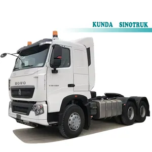 Sinotruk 6X4 Howo T7 430 Paard Power Tractor Truck