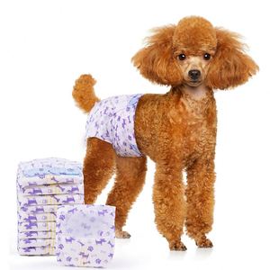 En gros Couches jetables pour chiens, pour chiens mâles et femelles, Fournitures pour animaux de compagnie, Culottes physiologiques avec serviette absorbante pour chiens - Product Image 4