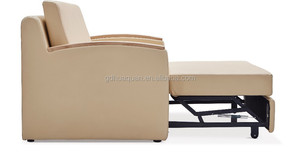 Sofá cama plegable de cuero para hotel, de lujo sofá cama, sofá cama tamaño king, muebles modernos para hospital - Product Image 5