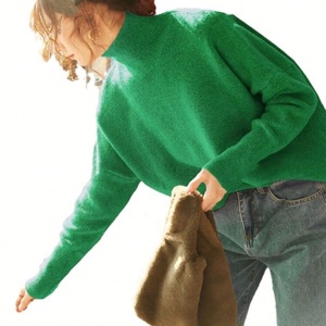 Maglione a Collo Alto in Maglia Larga Tinta Unita da Donna Autunno Inverno 2025 - Disponibile in Più Colori - Product Image 5