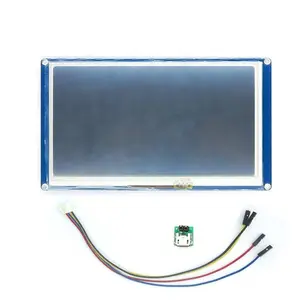 Painel nextion lcd para tela, 7.0 polegadas, touch tft, display smart usart uart kits raspbe