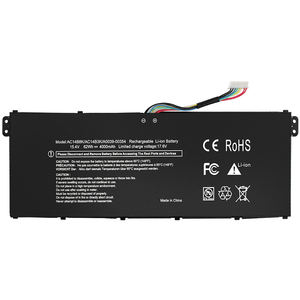 Batterie de haute qualité pour ordinateur portable AC14B8K pour <span class=keywords><strong>Acer</strong></span> <span class=keywords><strong>Chromebook</strong></span> <span class=keywords><strong>CB3</strong></span>-<span class=keywords><strong>111</strong></span>/CB5-571 - 15.4V 62Wh véritable OEM - Product Image 2