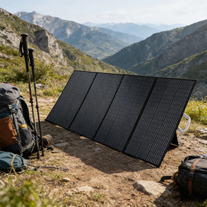 Panel Solar Plegable ALECTER de Alta Eficiencia, 200W/400W, Silicio Monocristalino, 23.4%, Módulo de Energía Verde Ecológico para el Hogar - Product Image 1