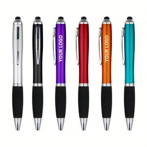 Plastic Custom Logo Gift Ballpoint <b>Pen</b>-<b>Multi</b>-<b>color</b> Office/School Use - Product Image 4