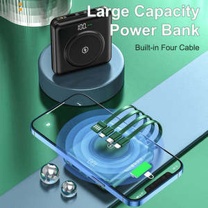 Banco de Energía Inalámbrico de Alta Capacidad, Aleación de Aluminio, Ultra Delgado y Portátil, con Carga Rápida de 22.5W - Product Image 6