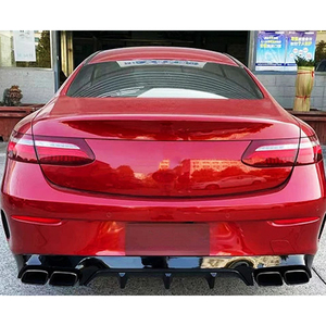 Hot Bán AMG Khuếch Tán Bóng Đen E63 Phía Sau Lip Với Đuôi Họng Cho Mercedes Benz E Coupe C238 2016-2023 - Product Image 5