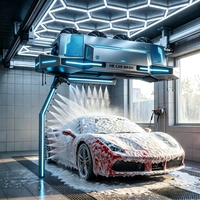 Système de lavage de voitures sans personnel pour entrepreneurs : Projets de lavage de voitures automatiques en libre-service sans intervention humaine