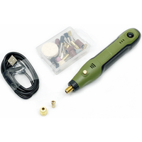 Mini-meuleuse rotative P500-23, recharge USB, vitesse réglable, outil de gravure et de meulage pour bijoux DIY, mini-perceuse sans fil, batterie intégrée