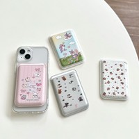 Kedatangan Baru Dompet Kartu Kulit Magnetik Untuk iPhone 18 Pro Max 18 Pro MagSafe Wallet Access Card Duo Phone Case