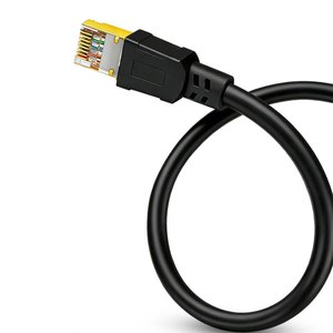 Câble <span class=keywords><strong>Ethernet</strong></span> rond Cat8 40 Gbit/s 2000 MHz haute vitesse SFTP RJ45 PVC 305 m pour PC de jeu, routeur, modem, <span class=keywords><strong>Smart</strong></span> <span class=keywords><strong>TV</strong></span> - Product Image 5