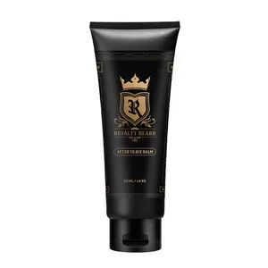 REALEZA BARBA Sensação de Resfriamento After Shave Balm Pele Calmante Hidratante OEM Personalizado Orgânica Kit Barba