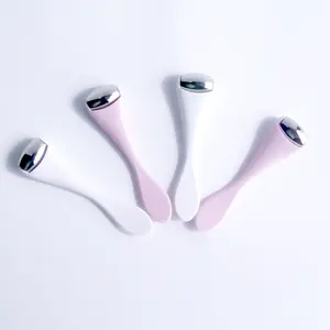 Mini Ice Roller For Face Eyes Face Eye Massager Roller Set With Stainless Steel And Silicone Head For Puffiness Relief