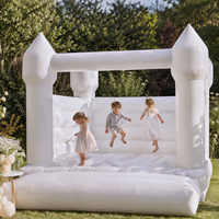 Tissu Air Dancer blanc hydrofuge standard 1000D 20x20 en PVC tricoté chaîne pour promotions régulières