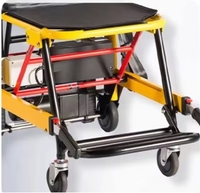 Grandes chaises d'escalier électriques pliables en aluminium pour le transport des personnes âgées, la réadaptation et les fournitures thérapeutiques