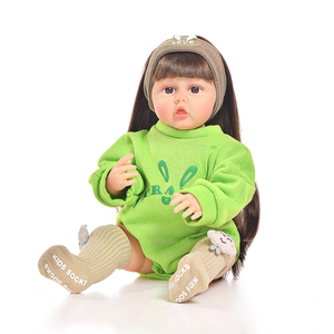 Encantador juguete realista de 21 pulgadas de cuerpo completo de silicona Reborn Babe Doll 55Cm bebé recién nacido realista - Product Image 3