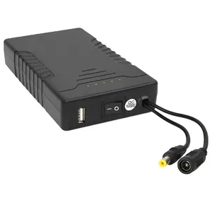 Литий-ионный аккумулятор для светодиодной ленты и камеры видеонаблюдения с зарядным устройством и кабелем, 12 В, 6000 мАч/5 В постоянного тока, 12000 мАч - Product Image 1