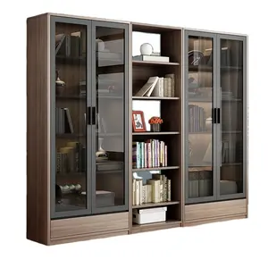 畅销高品质现代书房书柜自由组合家具屋书架书柜