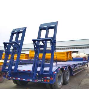 Chengda Nouvelle Remorque Semi-Remorque à Plateau Bas Robuste à 2 Essieux pour Transport de Machines, Prix Usine en Promotion - Product Image 3