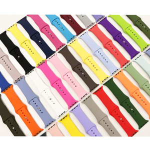 Correa de Reloj Inteligente de Silicona Líquida Suave de <span class=keywords><strong>Color</strong></span> Sólido Clásico en Oferta para Apple Watch Series 11/10/9/8/SE/Ultra - Product Image 5