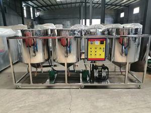 Aceite de palma, aceite de girasol, desgomado, deshidratación, decoloración y máquina de refinación - Product Image 3