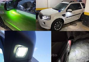 2Pcs LED CANbus sous rétroviseur latéral Puddle Lights pour Land Rover Discovery Freelander LR2 LR3 LR4 Range Rover Sport L322 - Product Image 4