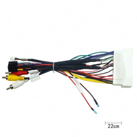 Kabel Adaptor Daya Audio Mobil 16PIN Tembaga Murni PVC untuk Pemutar DVD Android Hyundai Encino Mistra Kia K3 KX5