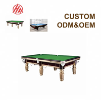 Table de snooker chinoise unisexe de haute qualité, marque JOY, modèle Q8, taille personnalisée 2,82 m * 1,54 m * 0,85 m, coussins, expérience de jeu ultime