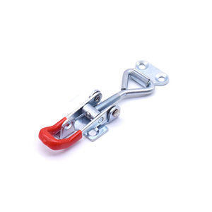 <b>Quick</b> <b>Release</b> Toggle <b>Clamp</b> 4001 Three Hole Adjustable Lock Latch Zinc Plated Steel 100kg Holding Force - Product Image 1