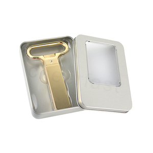 Sacacorchos <span class=keywords><strong>de</strong></span> <span class=keywords><strong>Vino</strong></span> en Oro Rosa con Cubierta en Elegante Estuche, Sacacorchos <span class=keywords><strong>de</strong></span> Dos Puntas <span class=keywords><strong>de</strong></span> Aleación <span class=keywords><strong>de</strong></span> Zinc Ah So - Product Image 3