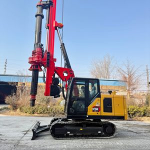 Mini pelle sur chenilles Yahe DR-80 pour la construction de fondations, avec moteur ISUZU 55KW, système entièrement hydraulique - Product Image 4