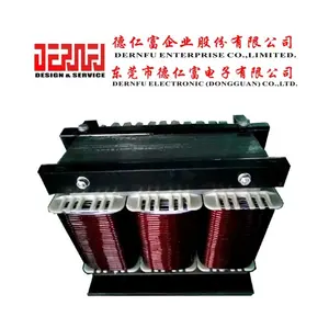 Transformateur de type sec à trois phases, utilisé dans équipement CNC, équipement de fabrication de papier, machine à vêtements