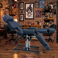 Table de massage réglable en gros, mobilier de salon hydraulique pour salon de beauté, SPA, salon de tatouage, usage professionnel en institut de beauté